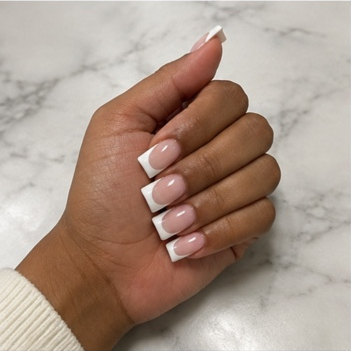 Nail art portfolio photo: Classic French